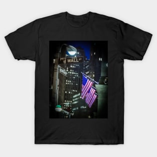 Wall Street, Manhattan, New York City T-Shirt